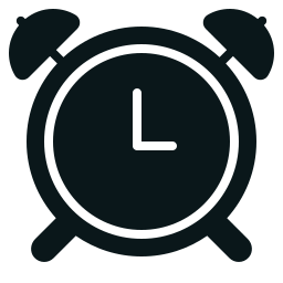 alarm, bell, clock, countdown, sound, time, free icon, free icons, free svg, free png, svg, icon