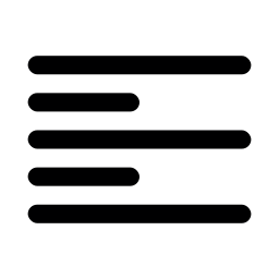 align left, left alignment, text alignment, text justification, free icon, free icons, free svg, free png, svg, icon