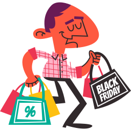 black friday, discount, man, offer, promo, sale, shopping, shopping bag, smileys, free icon, free icons, free svg, free png, svg, icon