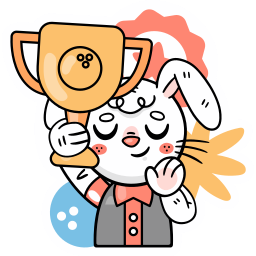 bowling, bunny, rabbit, sport, sports and competition, free icon, free icons, free svg, free png, svg, icon