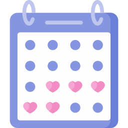 calendar, cycle, event, menstruation, nature, organization, period, period time, schedule, time and date, free icon, free icons, free svg, free png, svg, icon