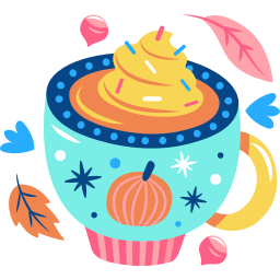 autumn, cocoa, fall, food and restaurant, hot chocolate, leaves, season, free icon, free icons, free svg, free png, svg, icon