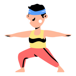 Stickers, activity, character, dumbbell, people, stay at home, sticker, free icon, free icons, free svg, free png, svg, icon