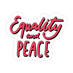equality, lettering, love, miscellaneous, peace, peace and love, sticker, typography, free icon, free icons, free svg, free png, svg, icon