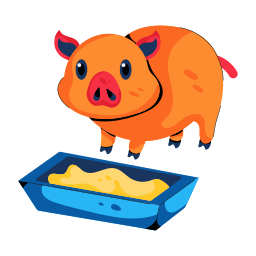 agriculture, animals, farm, farming and gardening, harvest, mammal, pig, pork, free icon, free icons, free svg, free png, svg, icon